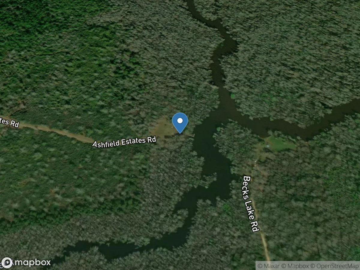 Harvester's Landing at Becks Lake Fish Camp