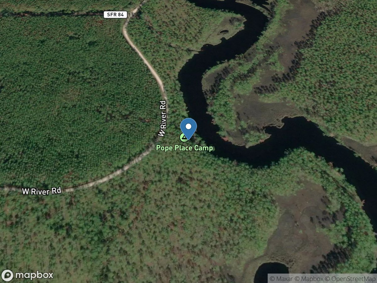 Tate's Hell State Forest - Pope Place Camp Primitive Boat Launch