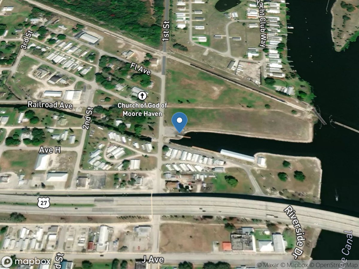 Moore Haven City Marina Boat Ramp