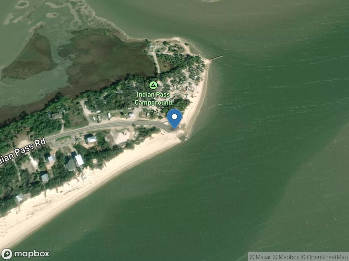 Indian Pass Beach Public Boat Ramp