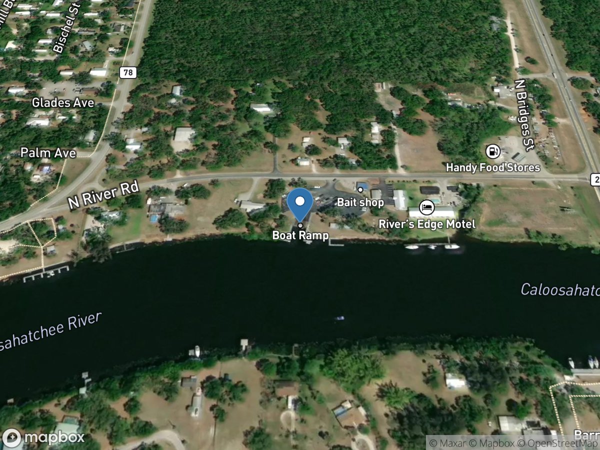 Labelle Recreation Access Area - Hendry County Boat Dock - Bob Mason Park