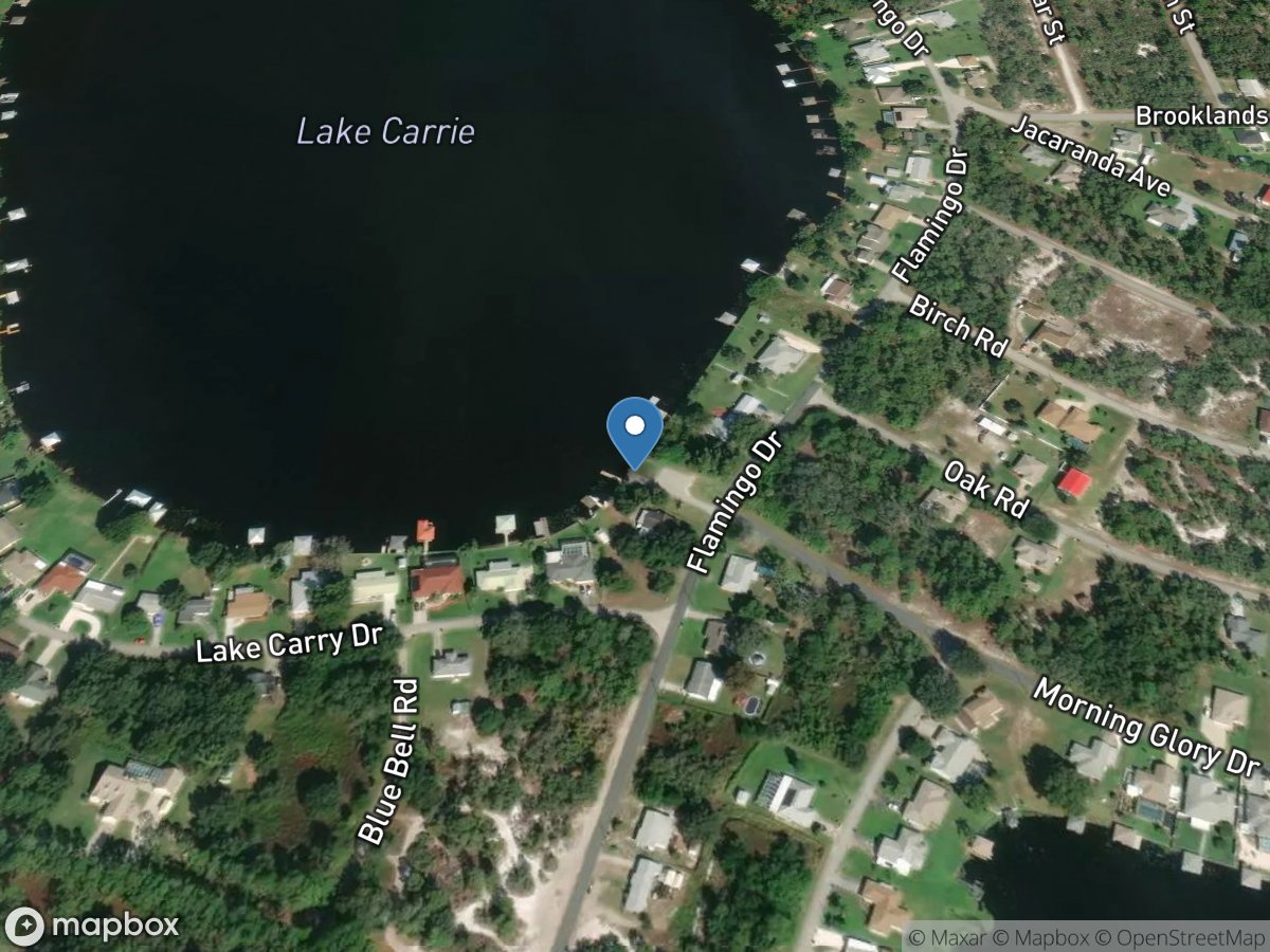 Lake Carrie Public Boat Boat Ramp