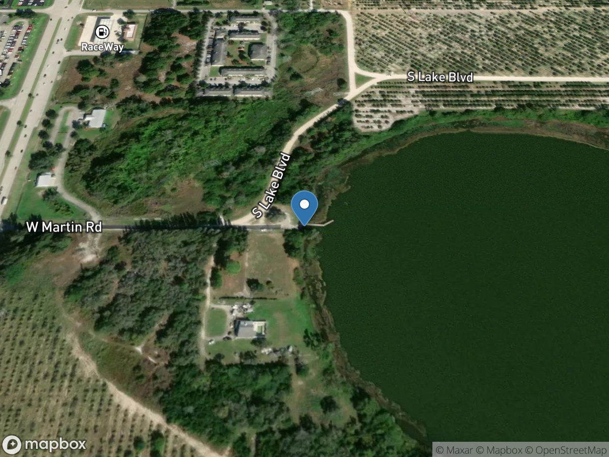 Lake Lelia (Gator Lake) Public Boat Ramp