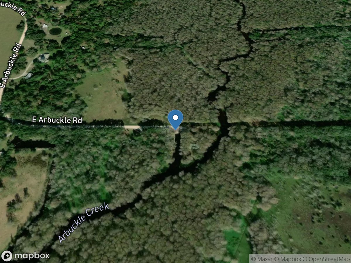 Arbuckle Creek - Burnt Out Bridge Public Boat Ramp