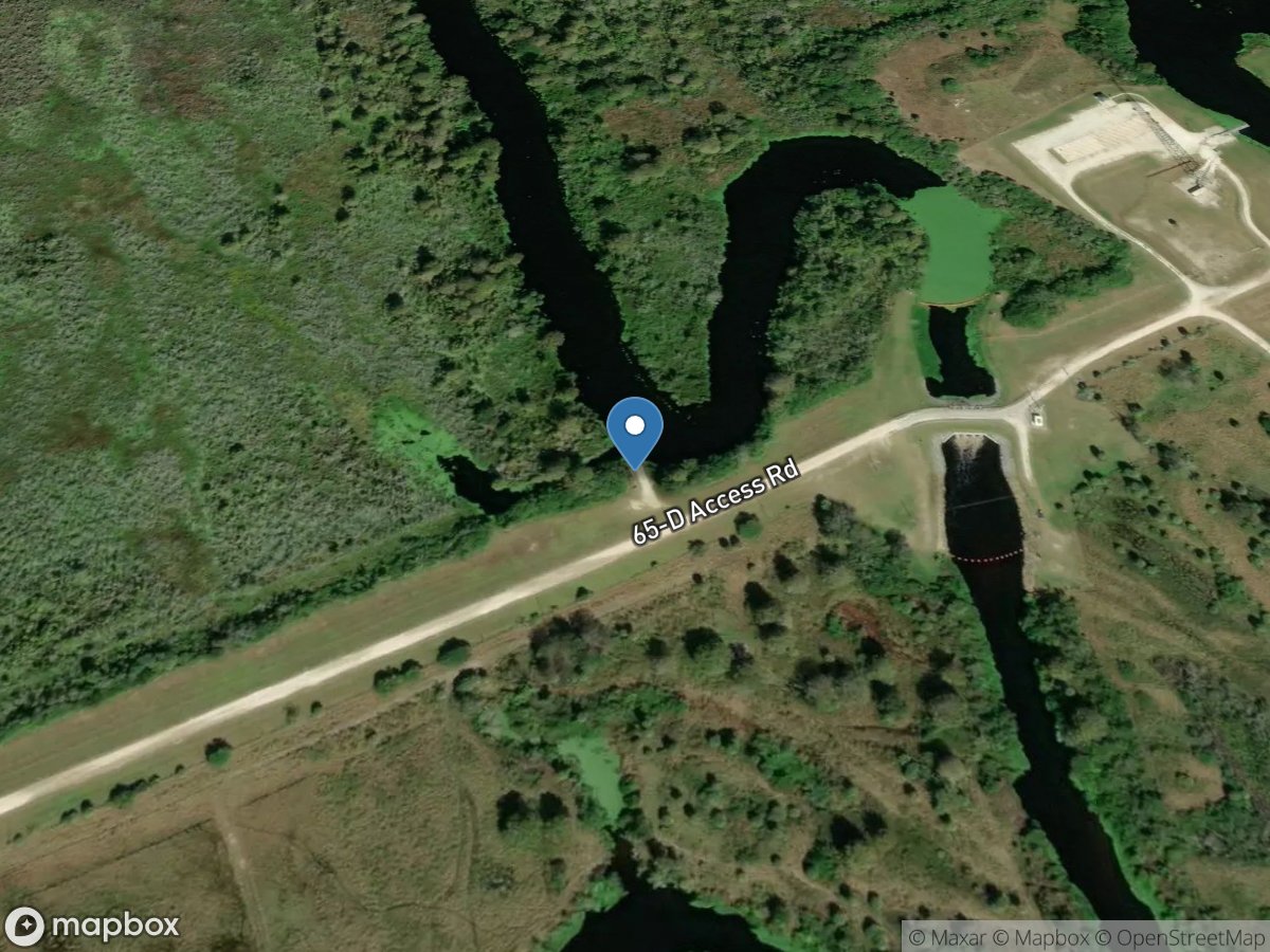 Kissimmee River Public Use Area S-65D Gravel Ramp