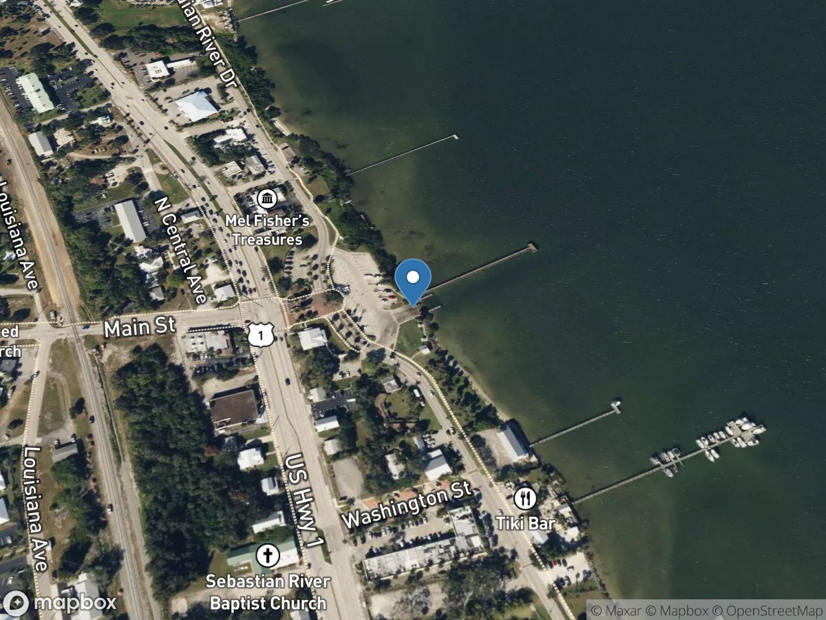 Sebastian Main Street Public Boat Ramp