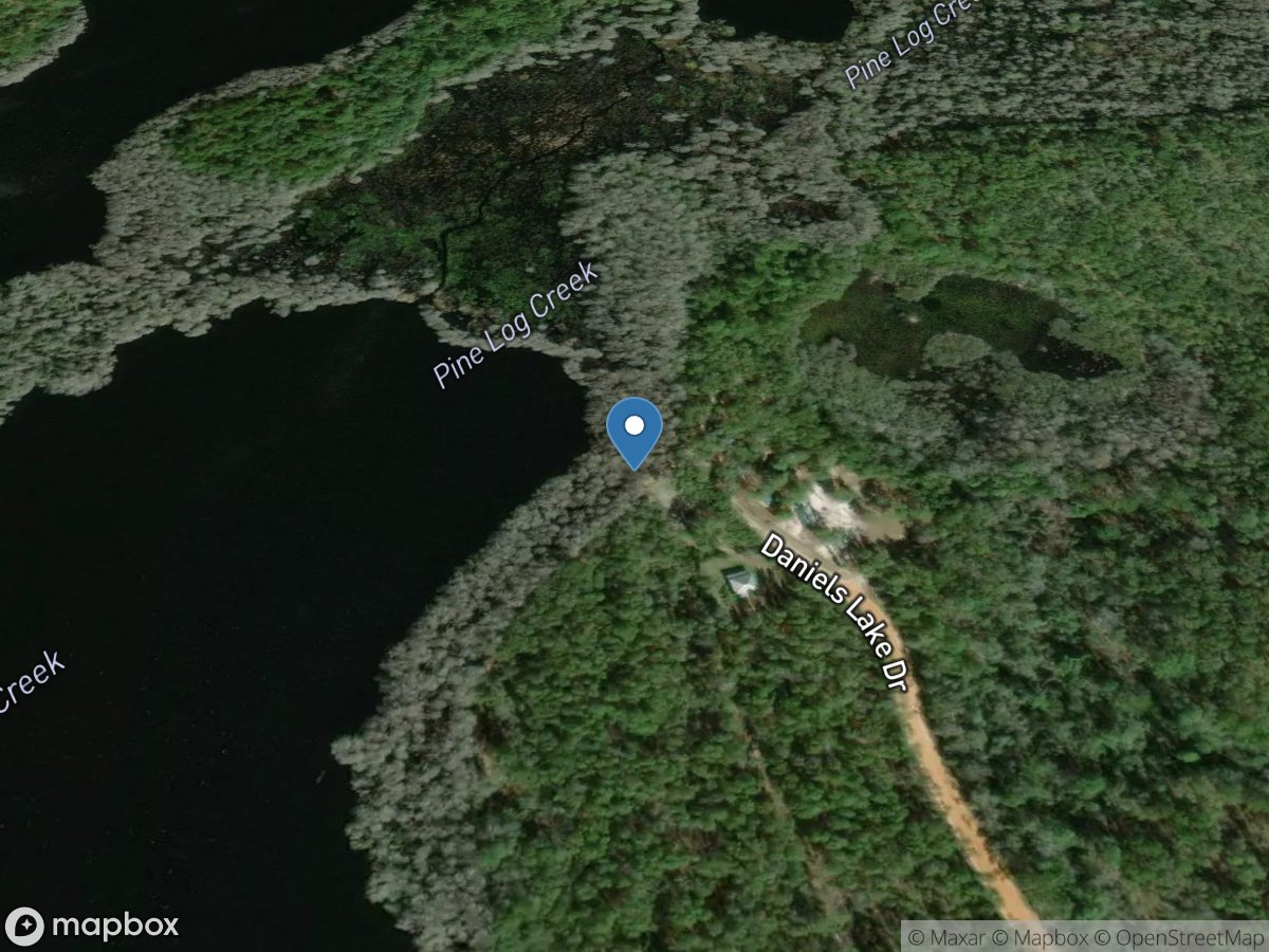 John Elmer Carter Landing at Daniels Lake