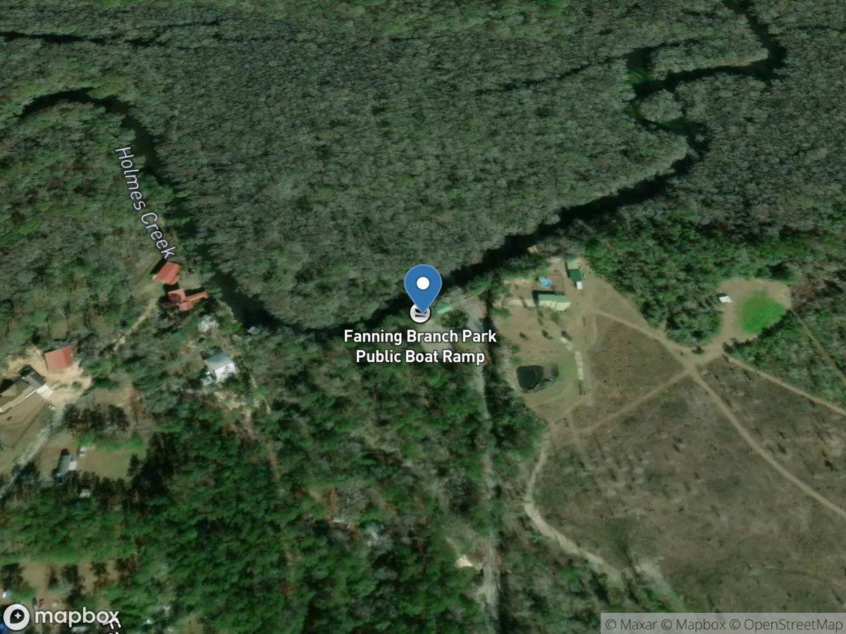 Fanning Branch (Two Creek) Park Public Boat Ramp