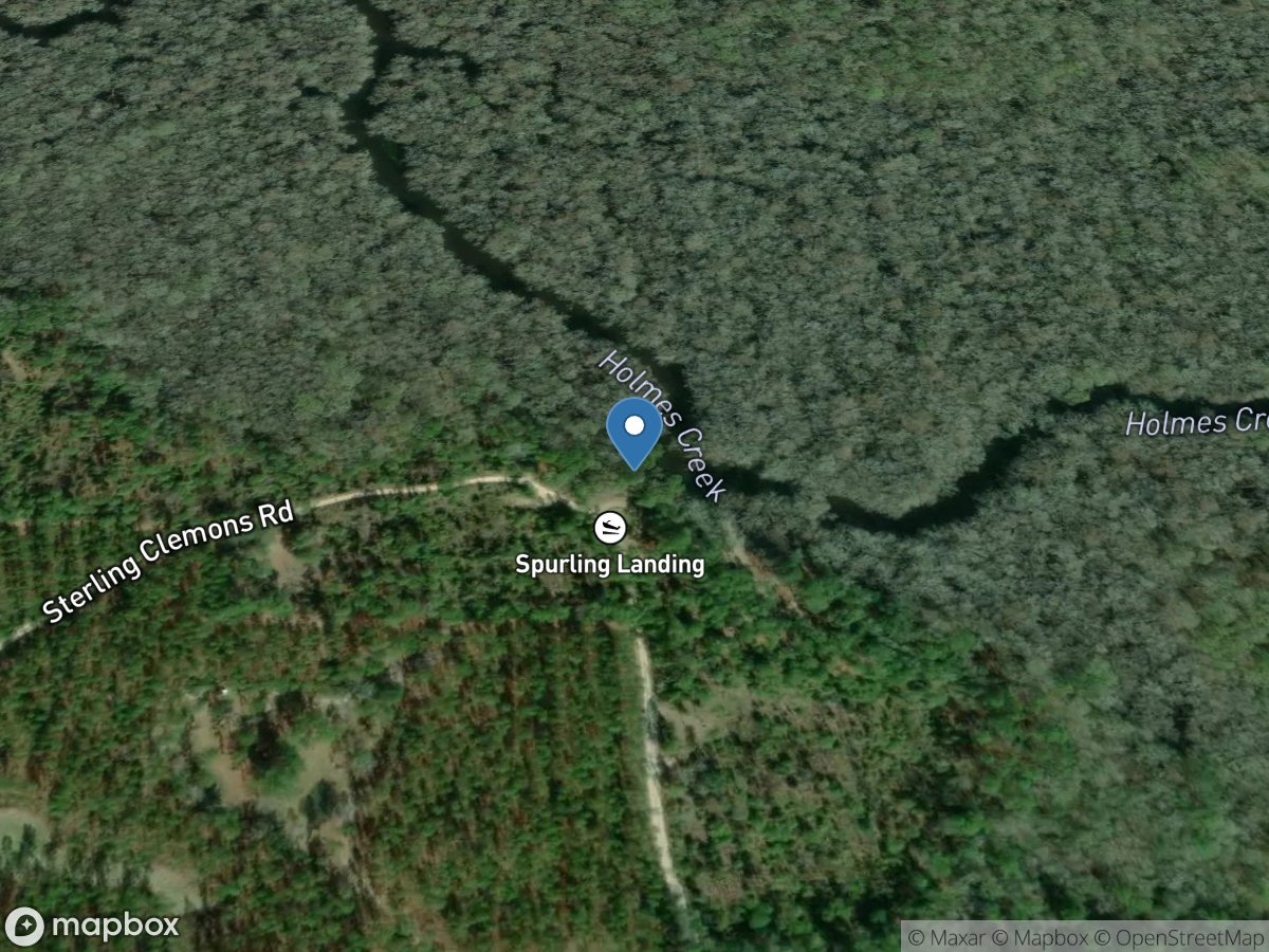 Spurling Landing Gravel Boat Ramp