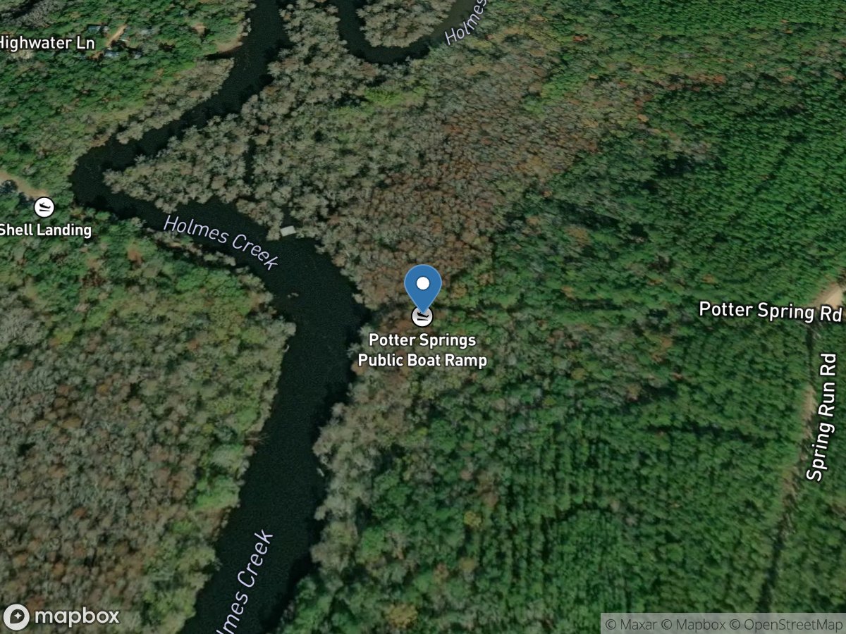 Potter Springs Public Boat Ramp