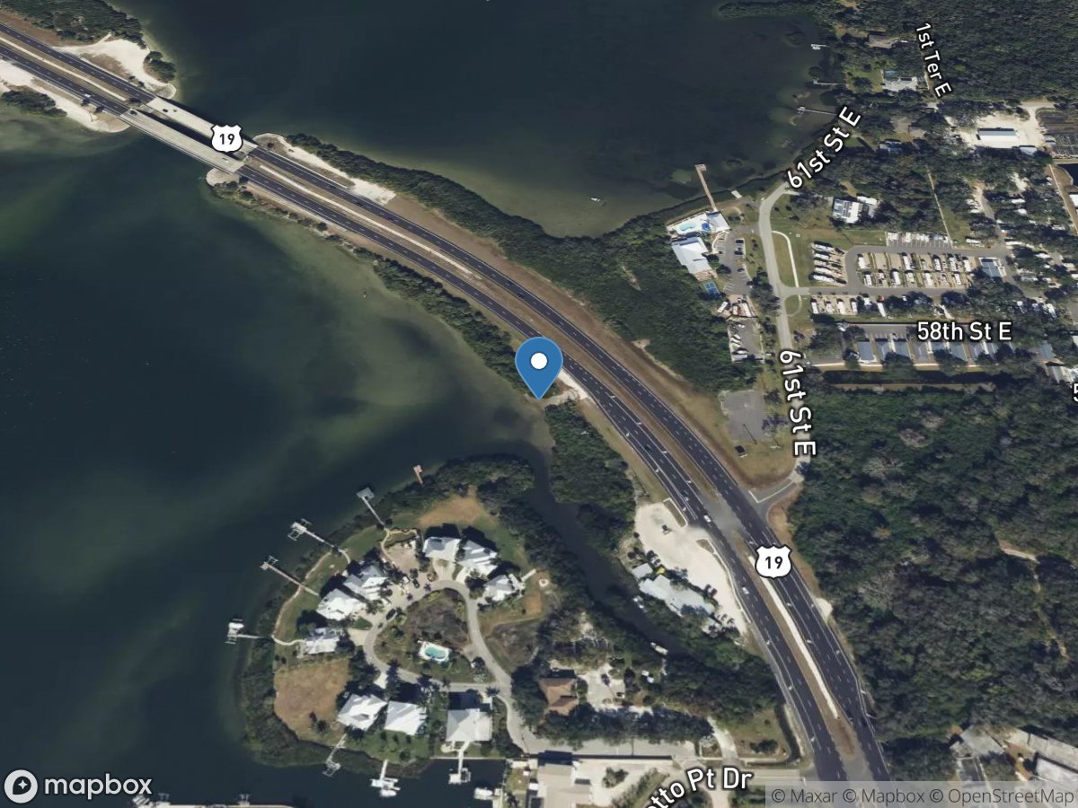 Terra Ceia Bay Highway 19 Access Point South