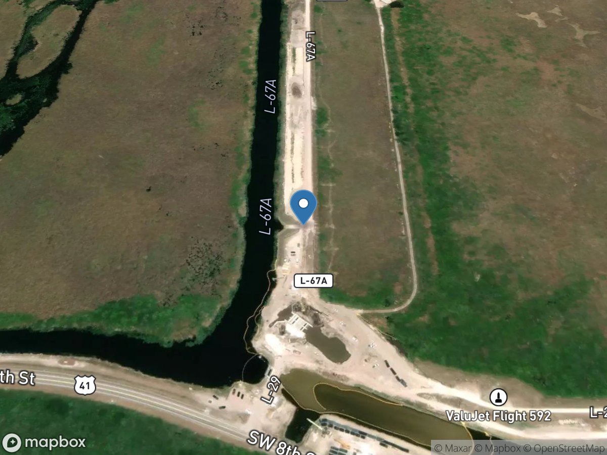 Everglades WMA - Tamiami Trail (11 mile) at L-67A Canal