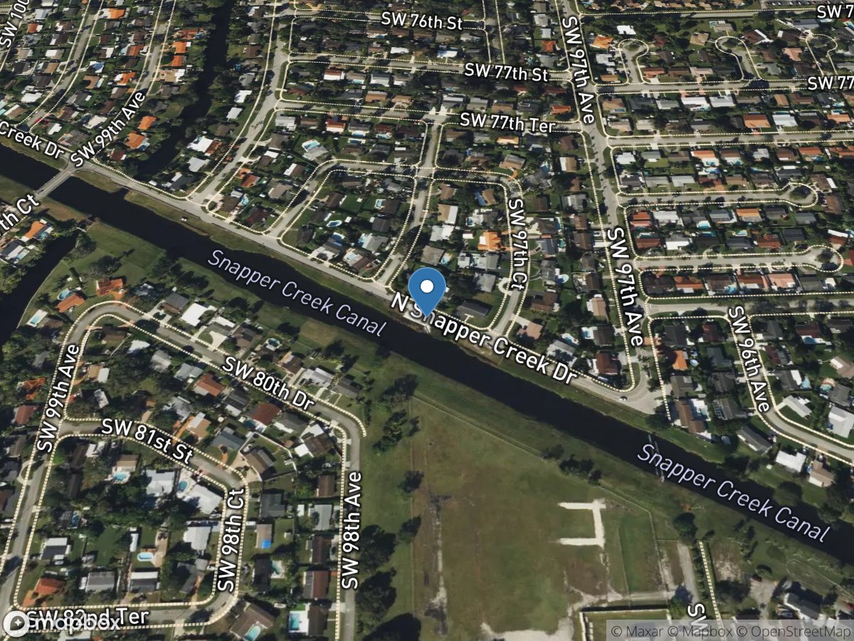 Snapper Creek Canal ( C-2 ) at Southwest 97th Avenue