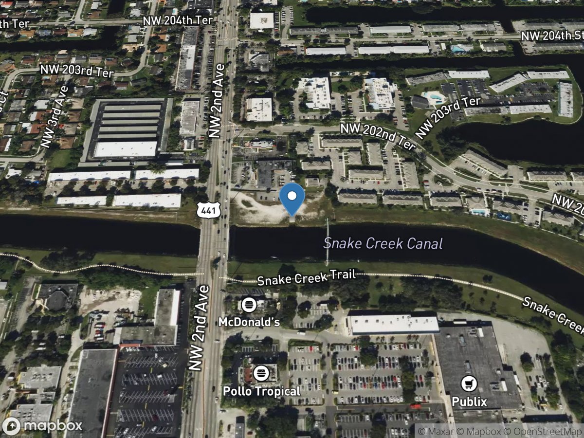 Snake Creek Canal ( C-9 ) At Highway 441