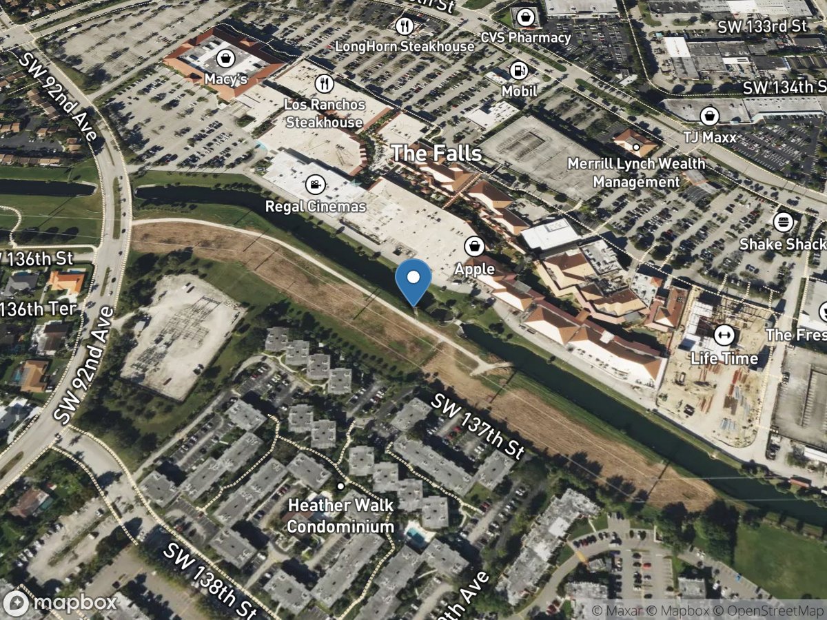 Cutler Drain Canal (C-100C West of Water Control Structure S-119)