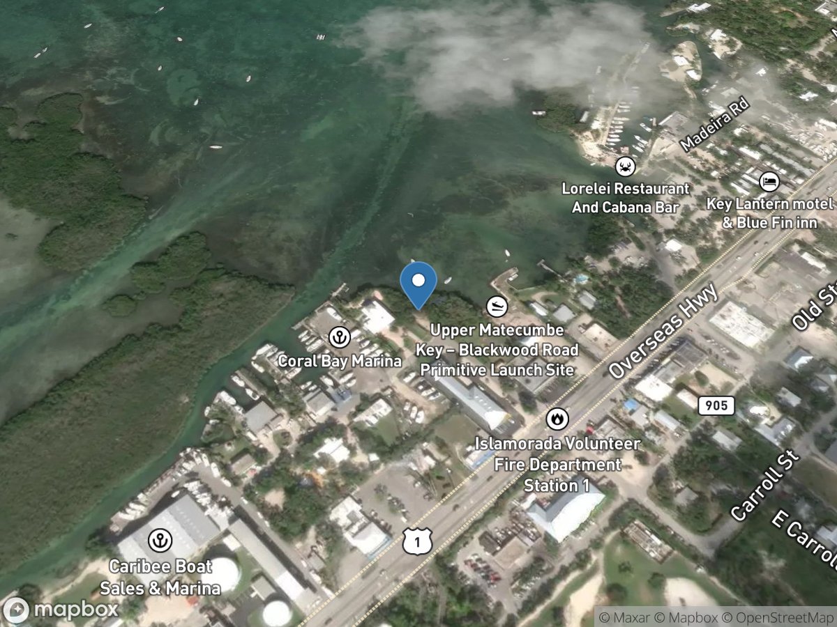 Upper Matecumbe Key - Blackwood Road Primitive Launch Site