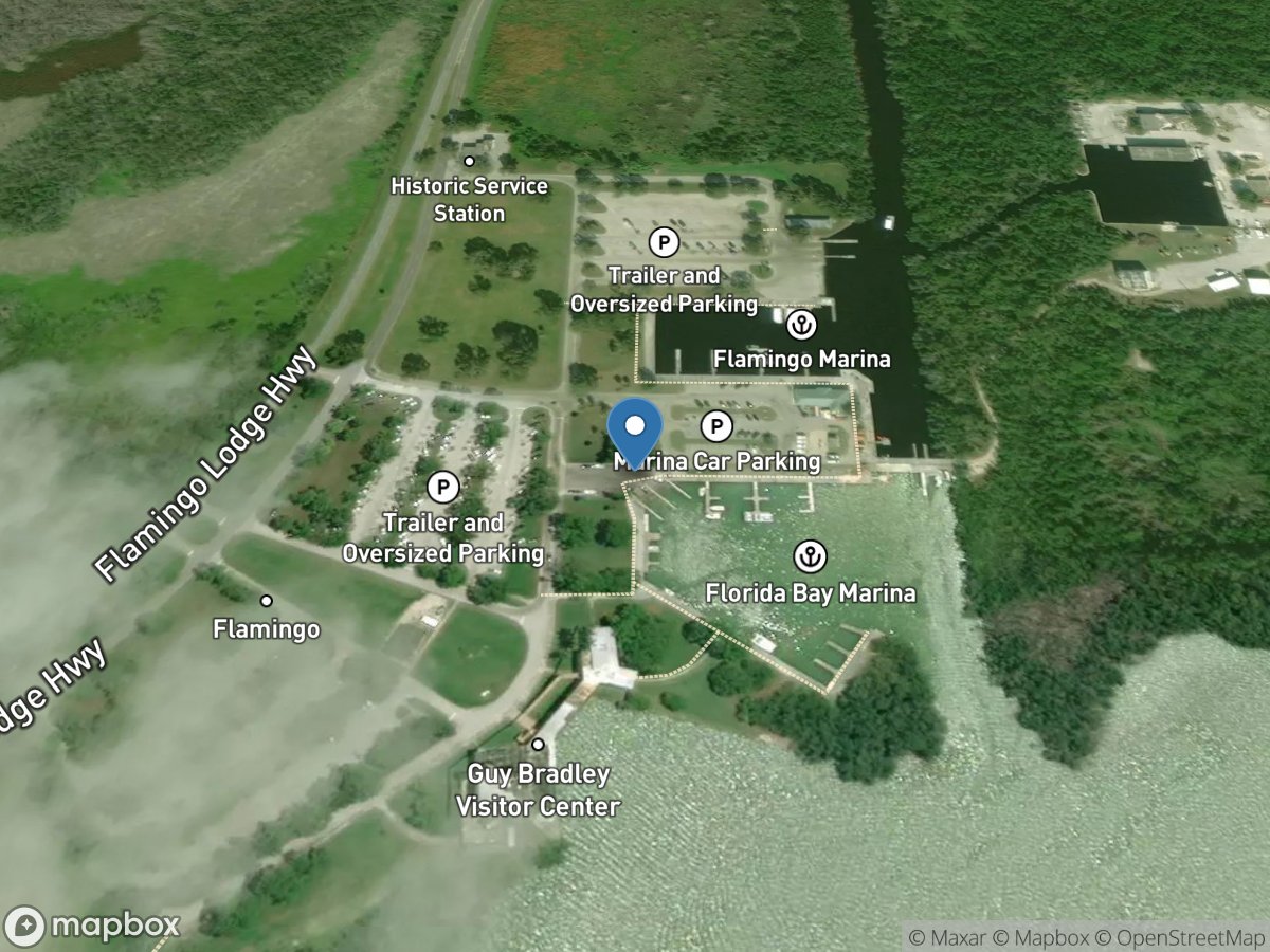 Everglades National Park - Flamingo Saltwater Boat Basin