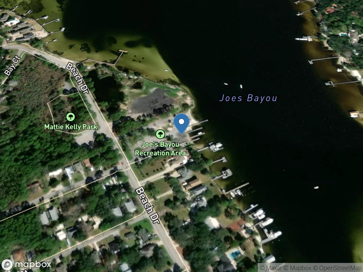 Joe's Bayou Recreation Area Boat Ramp