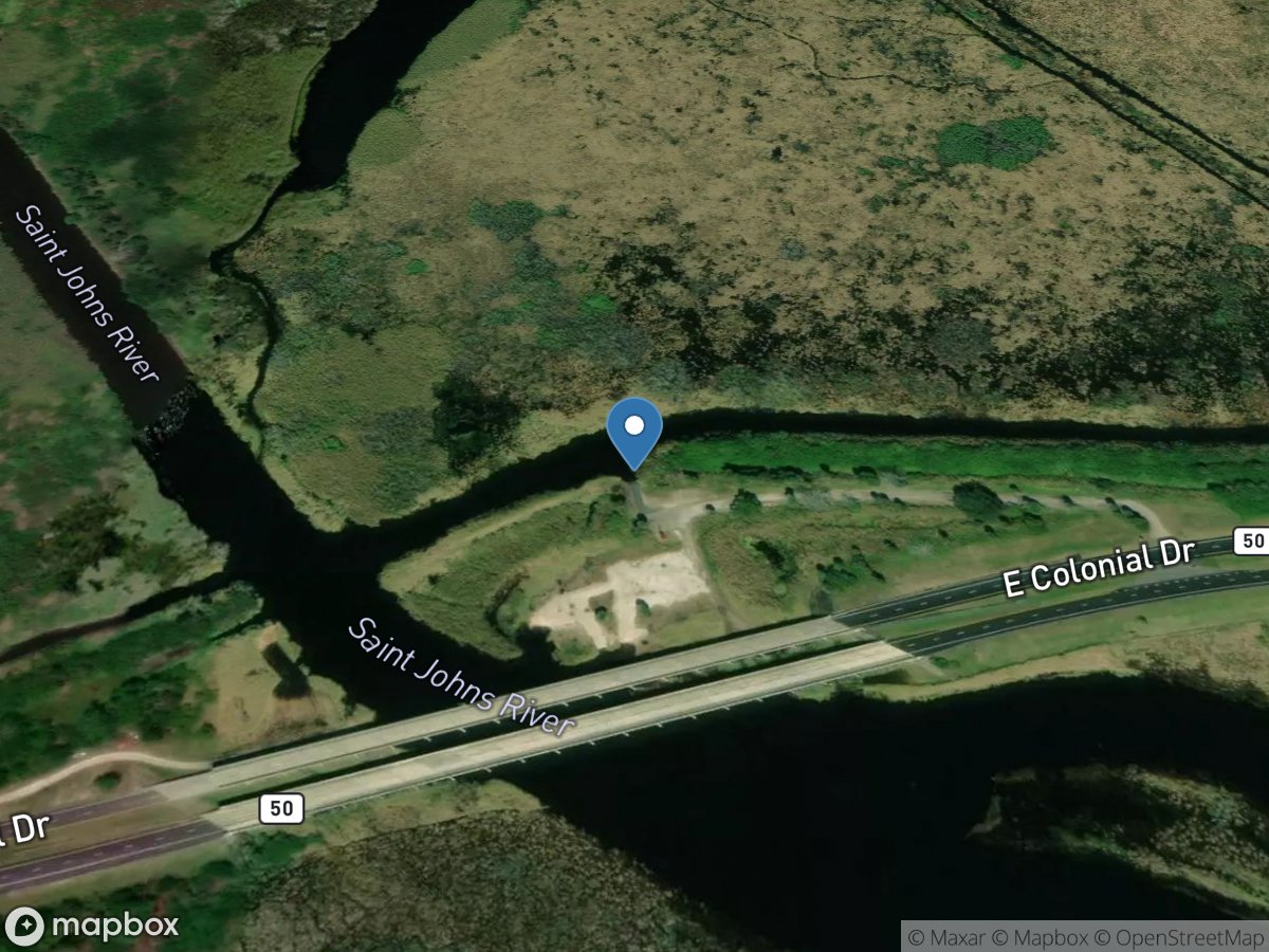 St. Johns River At Highway 50 Airboat Only Ramp