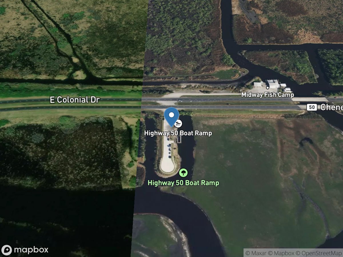 St. Johns River At Highway 50 Public Boat Ramp