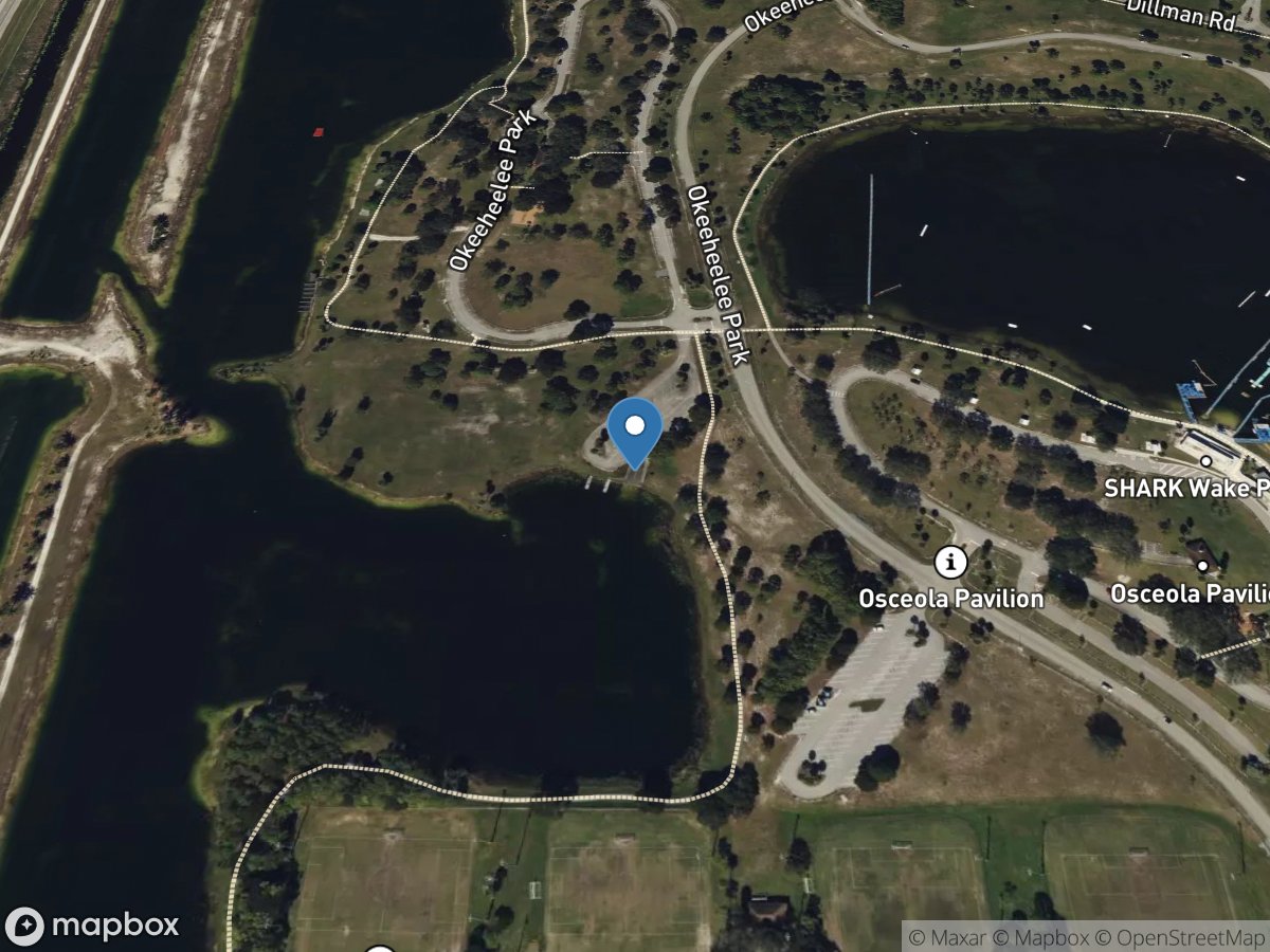 Okeeheelee Park Water Ski Lake Boat Ramp