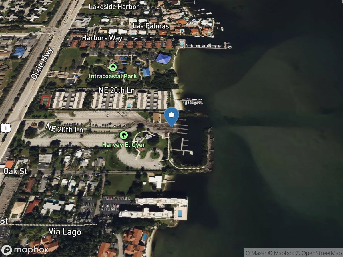 Boynton Beach Boat Club Park Boat Ramp