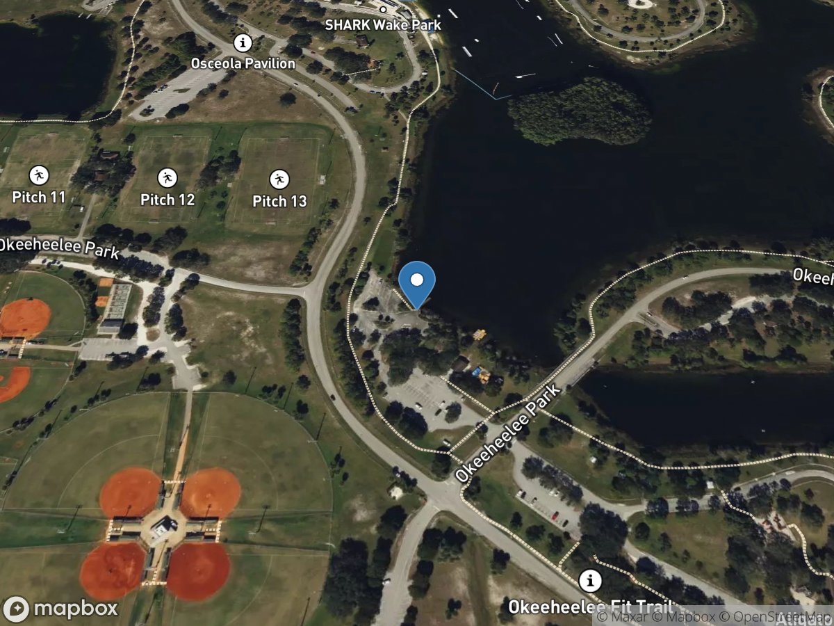 Okeeheelee Park Fishing Lake