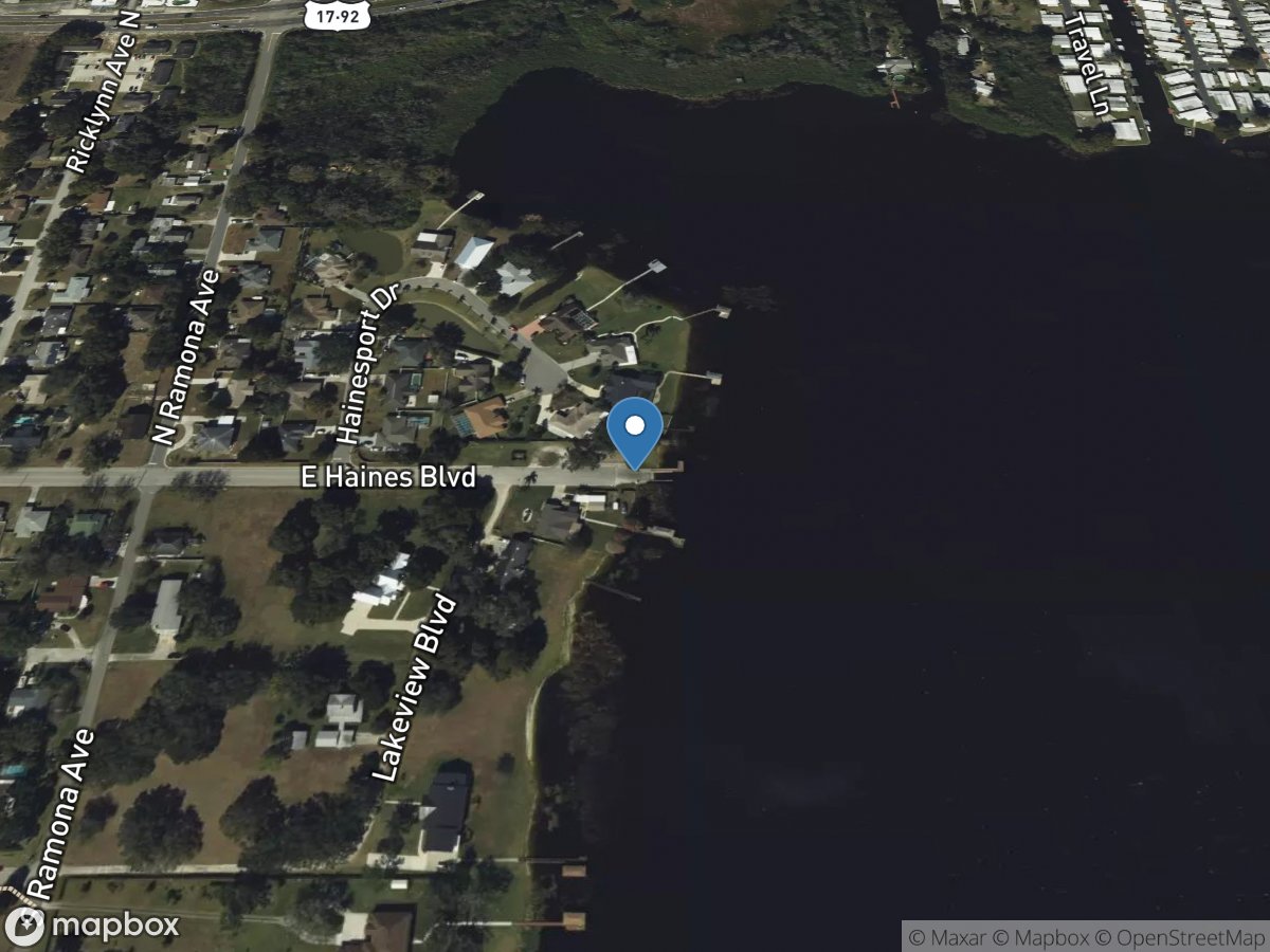 Lake Haines Public Boat Ramp