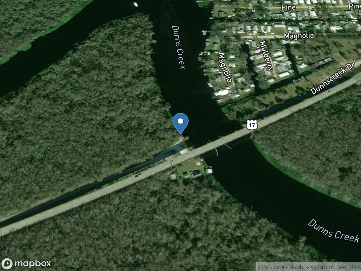 Dunns Creek And Highway 17