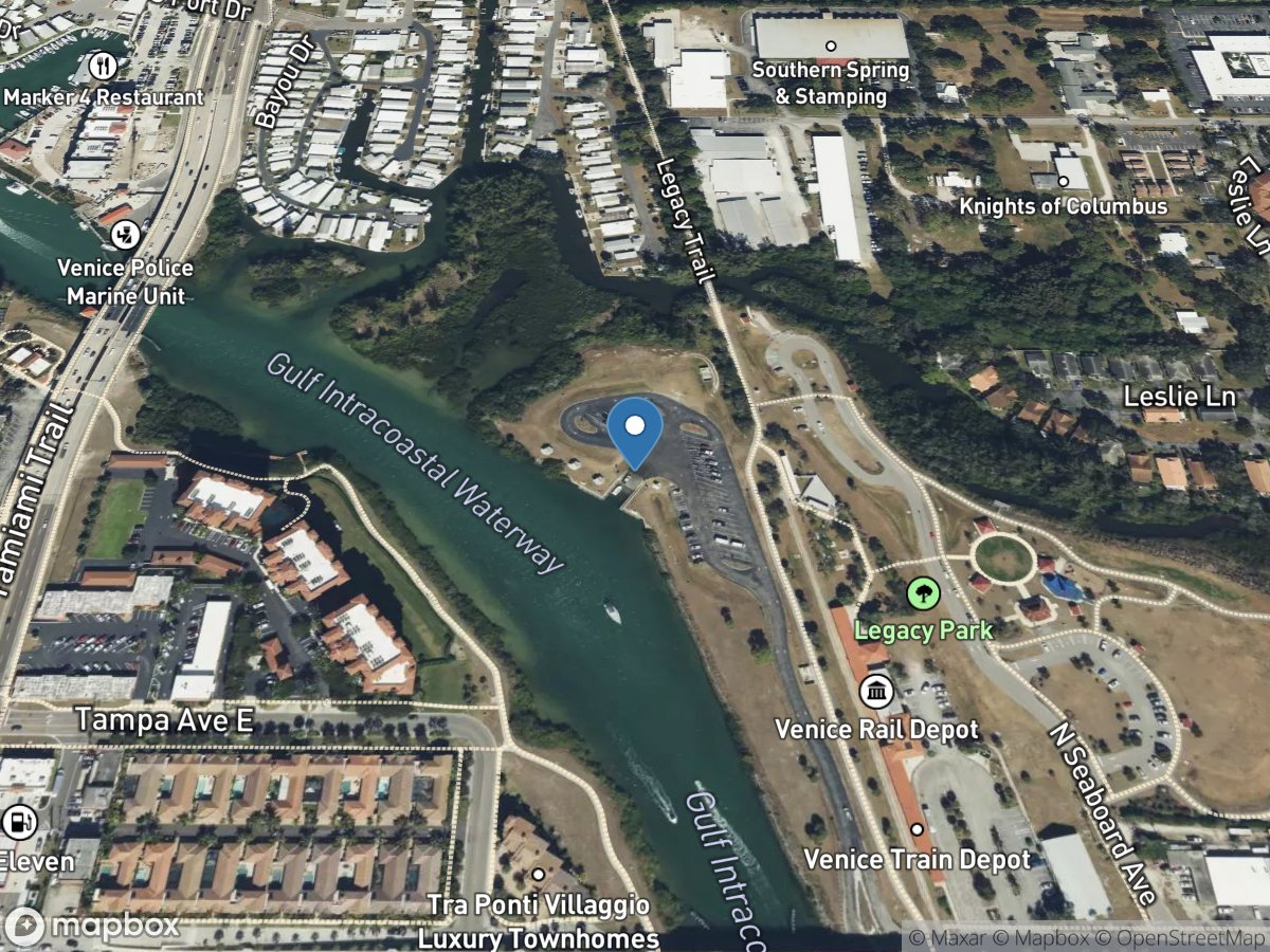 Venice Marina Boat Ramp Park / Gulf ICW Regional Boat Launch