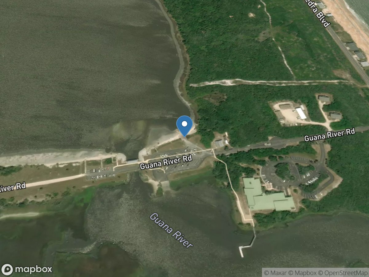 Guana River Recreation Area - Dam Site - Lake Access Ramp