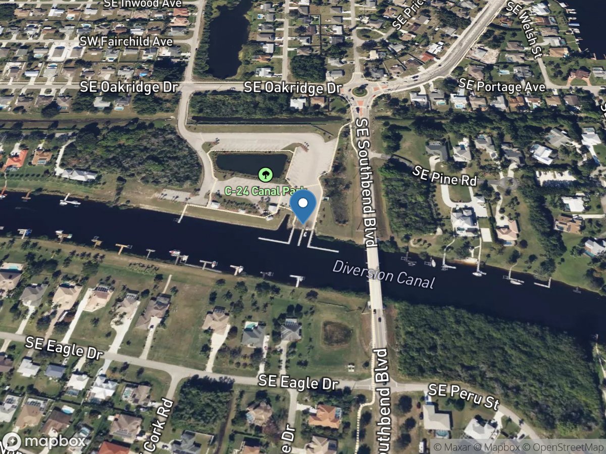 C-24 Canal Boat Ramp - Port St. Lucie
