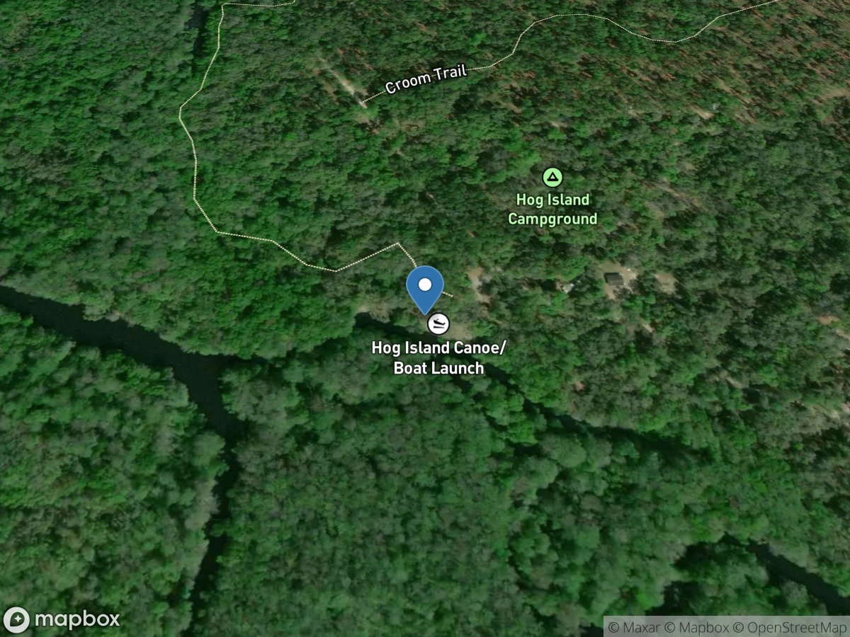 Withlacoochee State Forest - Hog Island Primitive Boat Launch