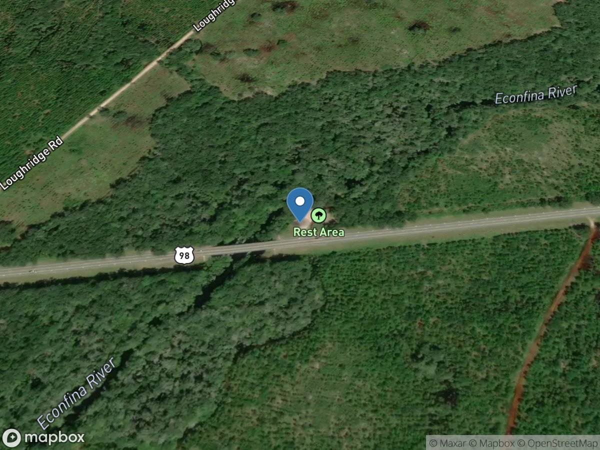 Econfina River Mile 09.8 - Highway 98 Wayside Park Boat Ramp