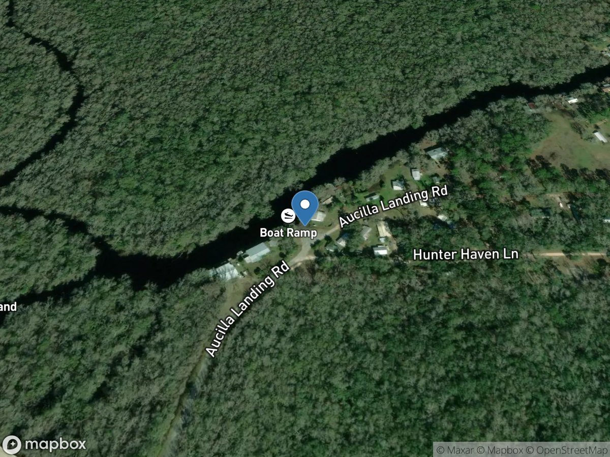 Aucilla Landing at Nutall Rise (aka Bowden Ramp)