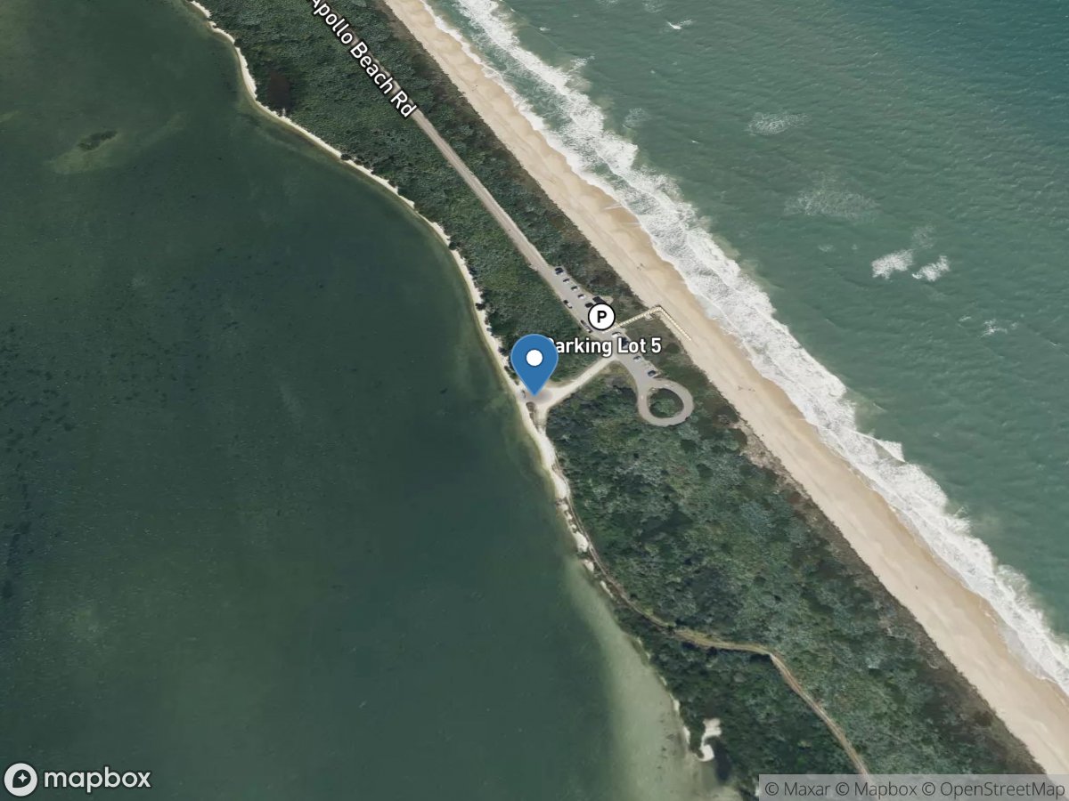 Canaveral National Seashore - South Apollo Beach Primitive Boat Ramp