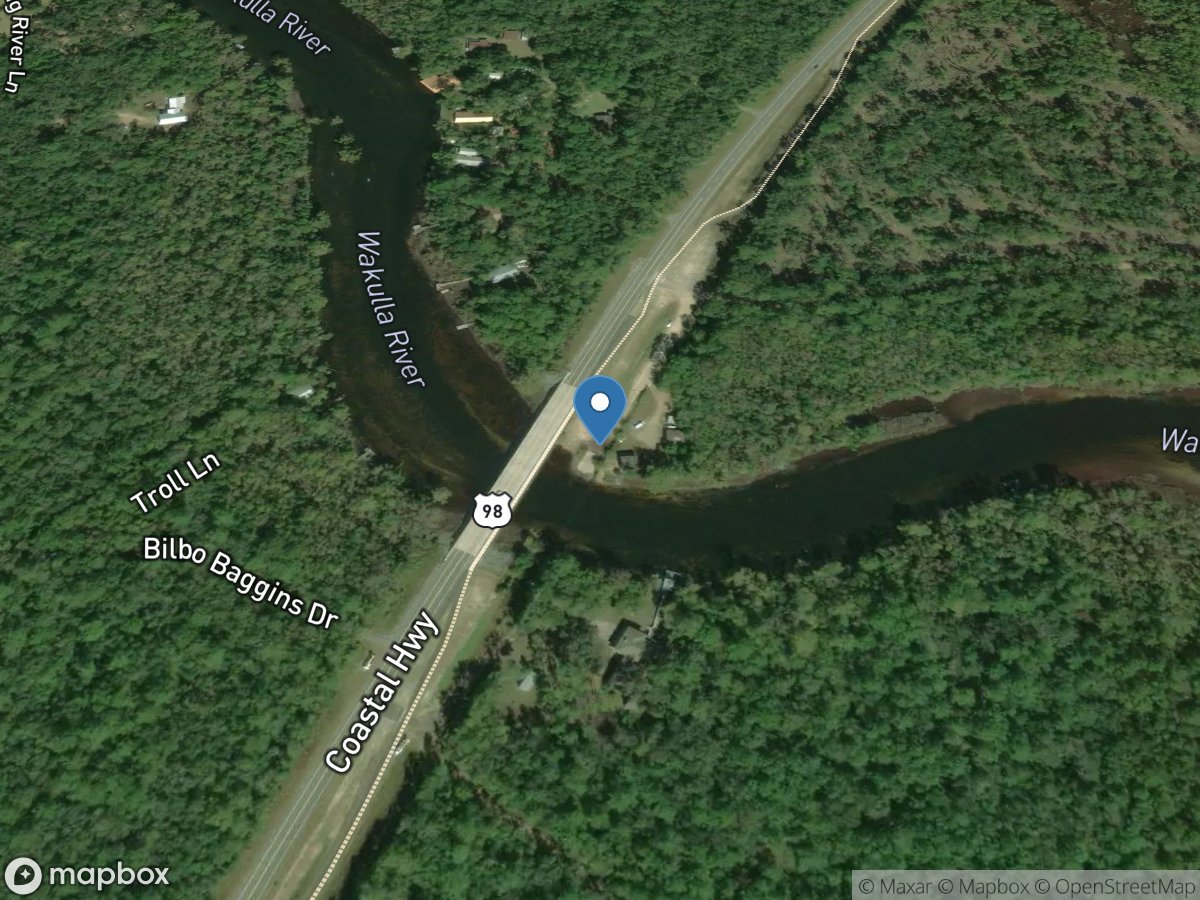 Wakulla River Lower Bridge Boat Ramp