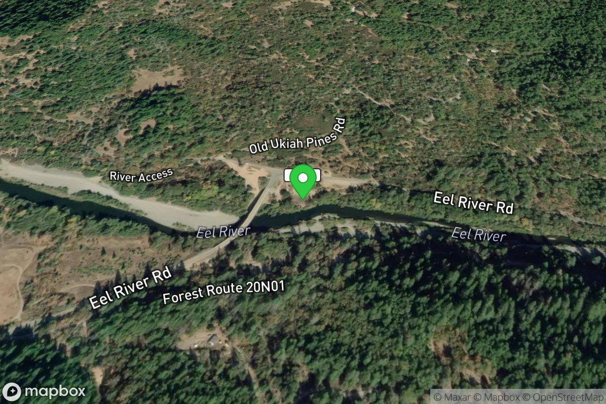 Eel River Road Bridge Take-out