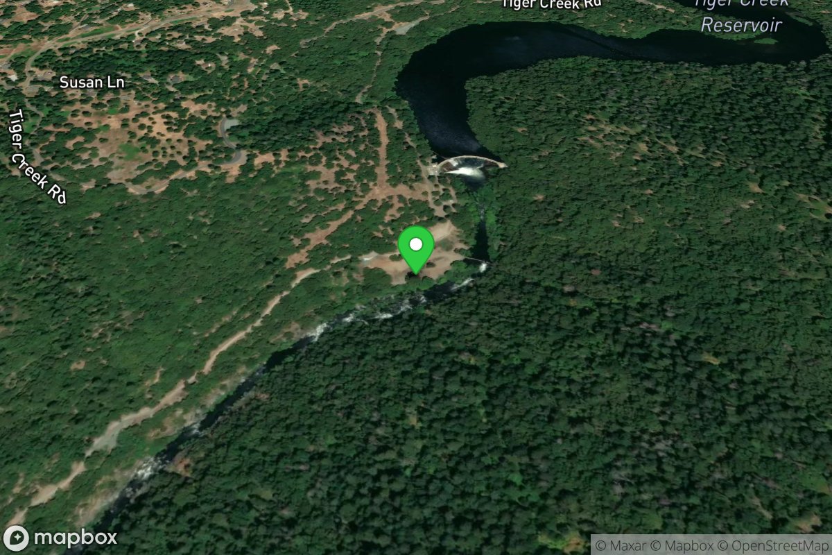 Tiger Creek Dam Access