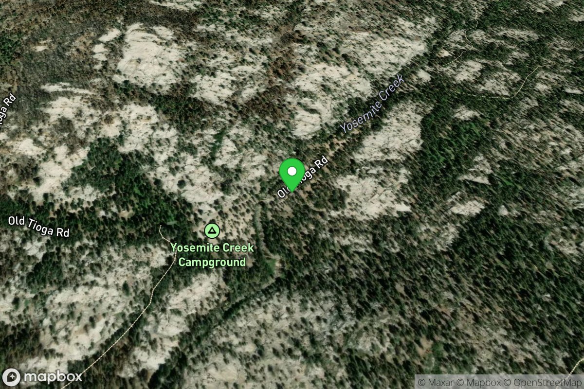 Bridge at Yosemite Creek Campground