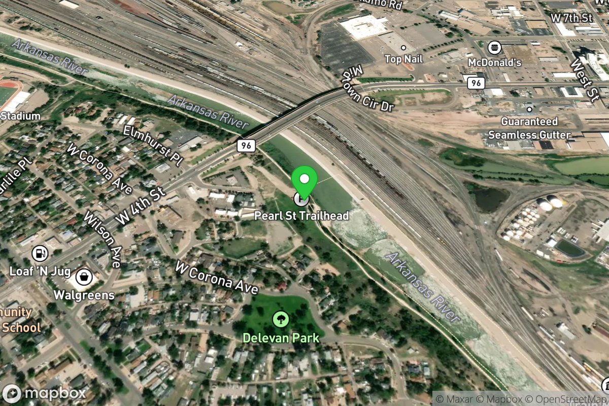 Pearl St. Trailhead Take-Out