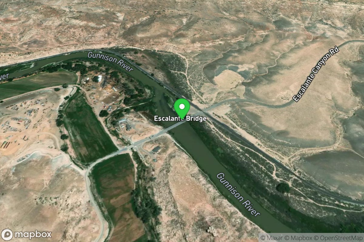 Escalante Canyon Bridge (Escalante Canyon road off Highway 50)