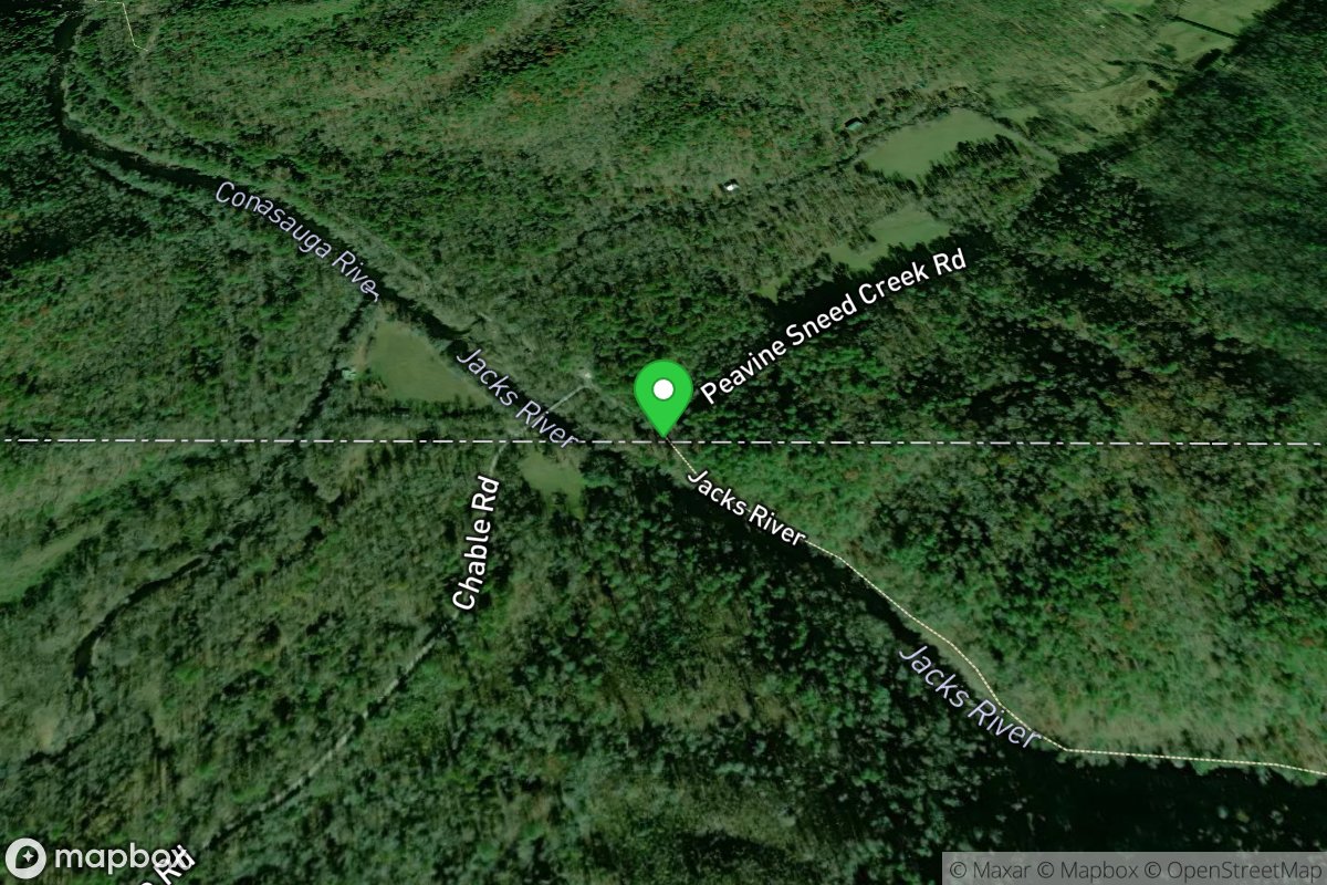 Put In at Jacks River Trail trail head