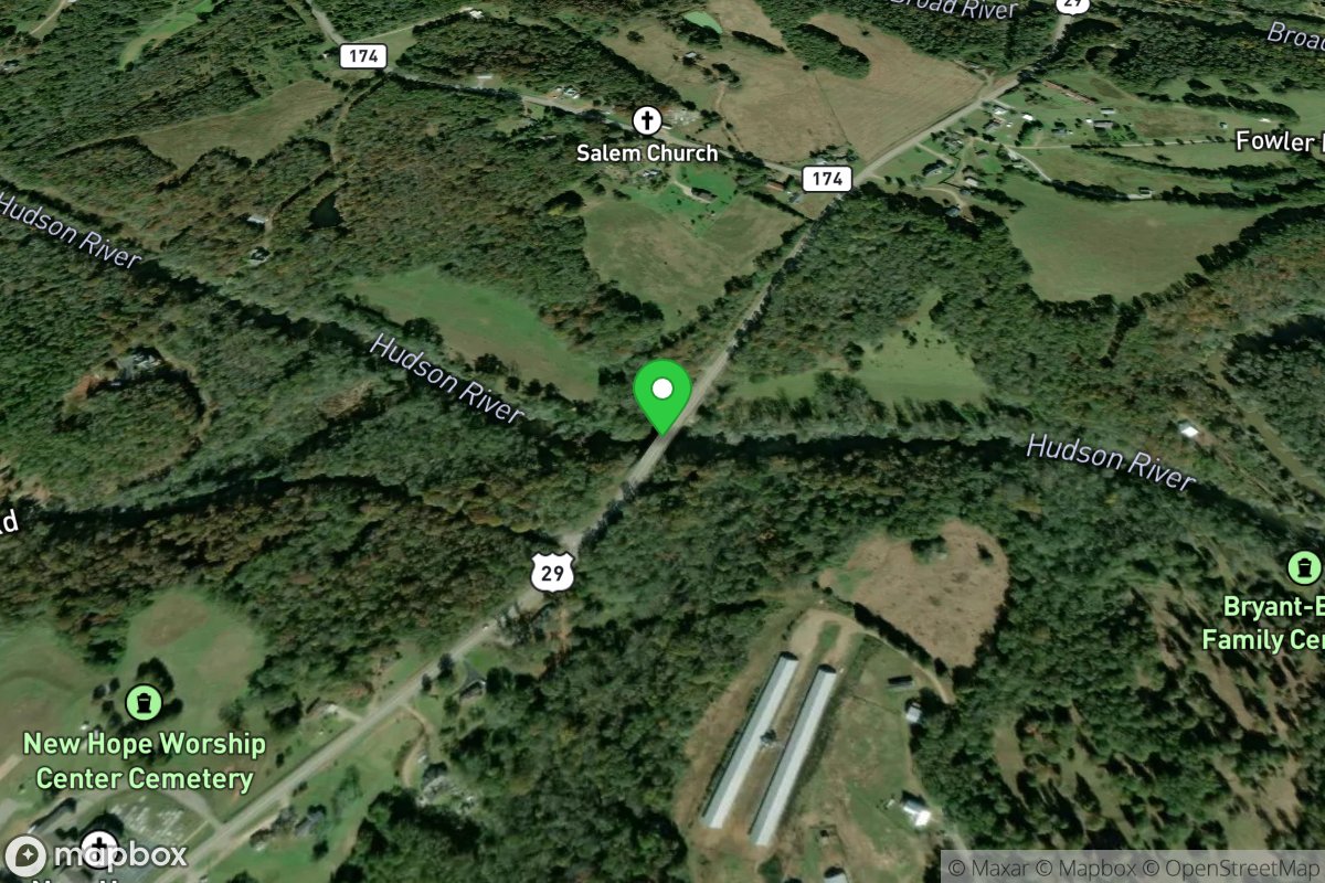 Highway 29 Bridge Take-out