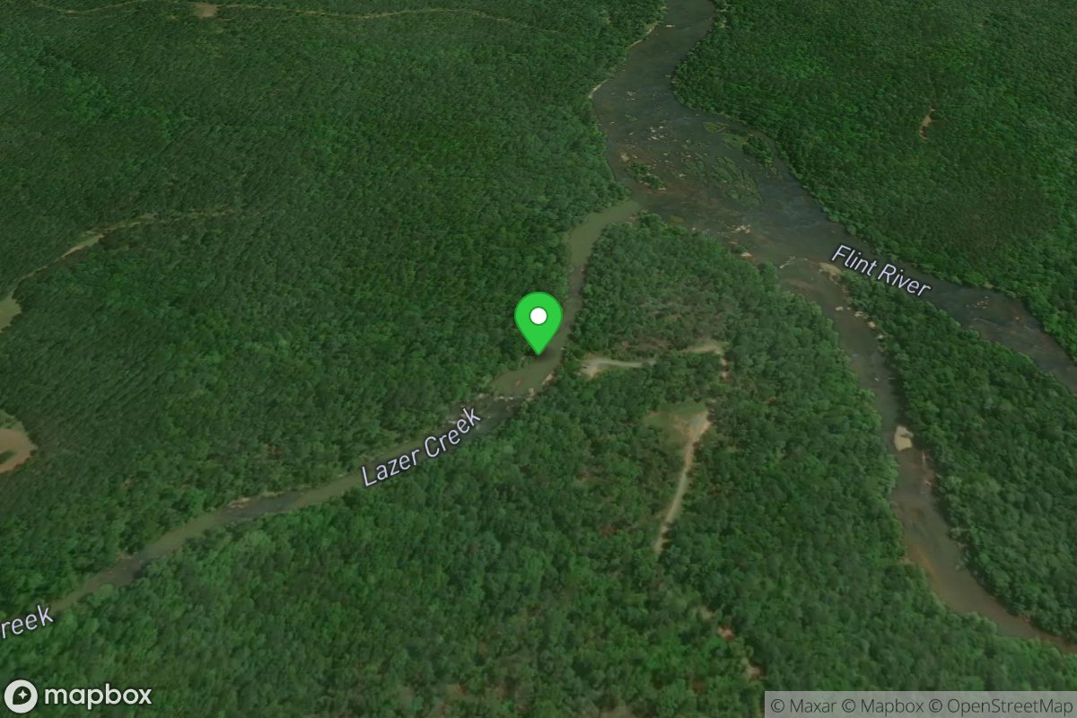 Take Out #1 just above the Flint River confluence