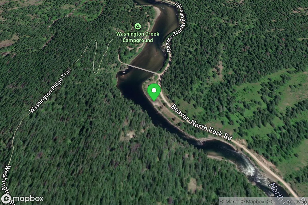 Washington Creek Campground Access