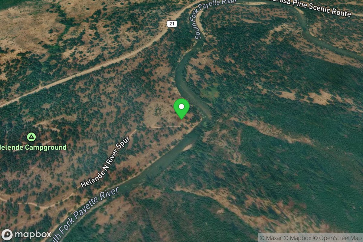 Helende Campground Access