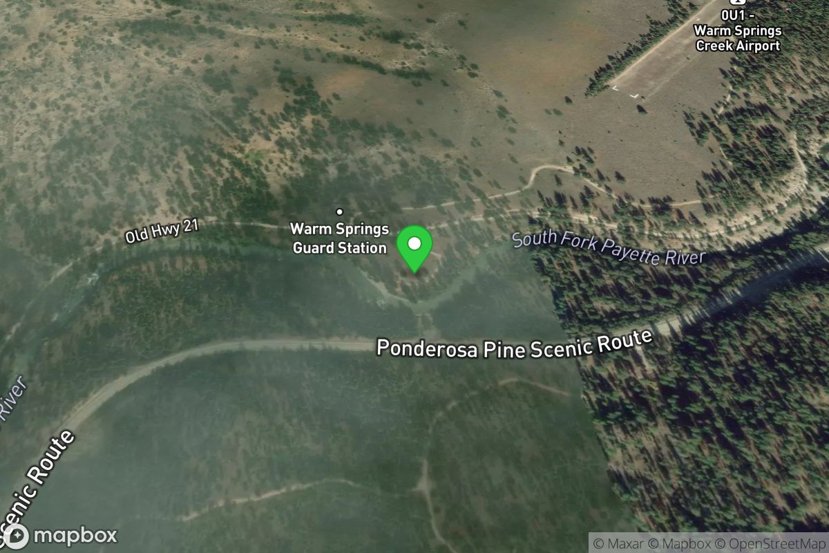 Warm Springs Guard Station Access