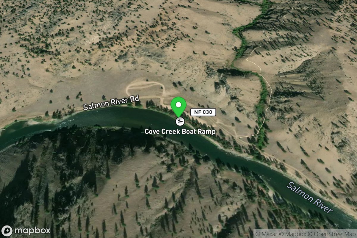 Cove Creek Boat Ramp Access