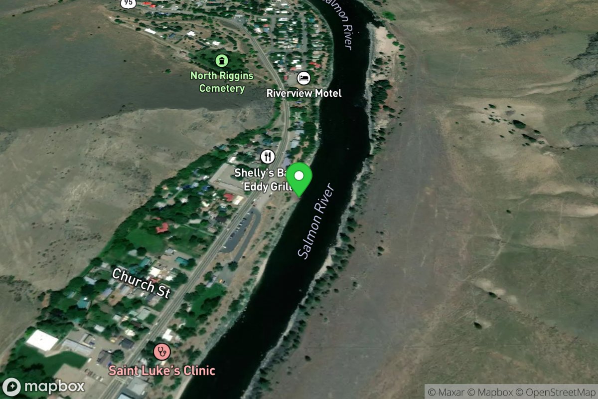 Riggins City Park, Take-Out